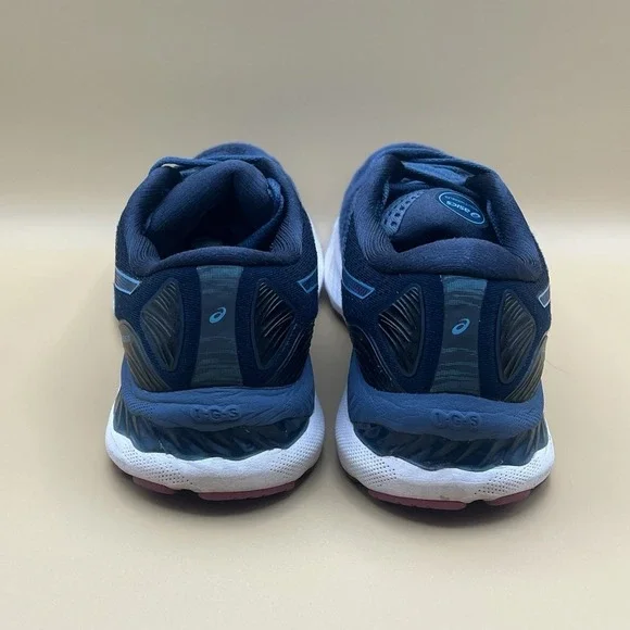 ASICS Gel Nimbus 23 Blue Purple Running Athletic Shoes - Women's Size 9 USED - Picture 4 of 10